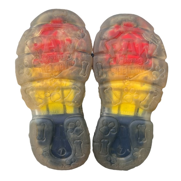 Paw Patrol Size 7 Toddler Chase and Marshall Light Up Tennis Shoes - Picture 6 of 6